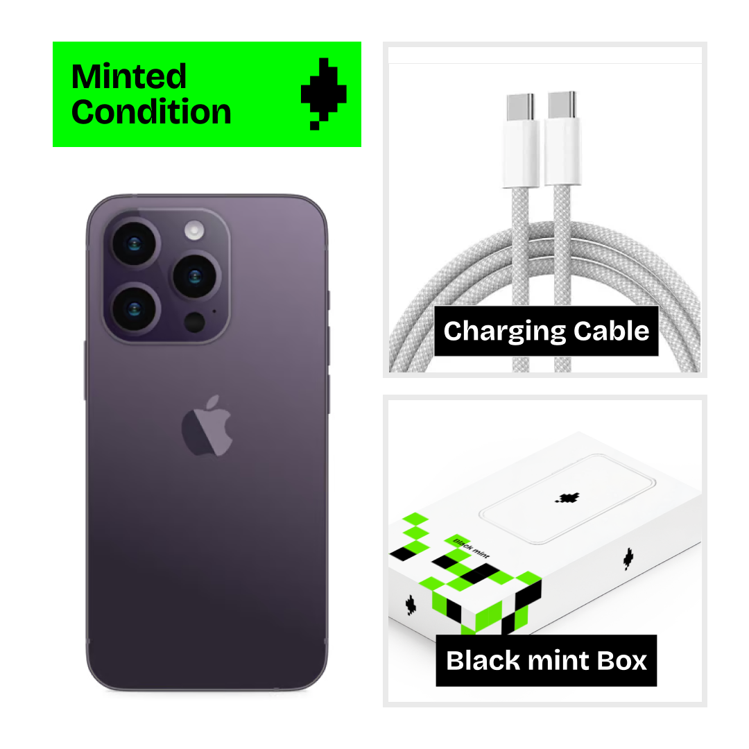Apple iPhone 14 Pro Max (256GB, Deep Purple, Refurbished)