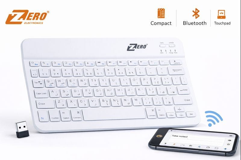 Zero Wireless Standard Keyboard , - ZR-3030