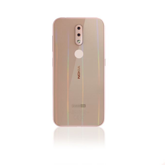 Armor Back Shiny Screen Full Protection With Colors Effect For Nokia 4.2