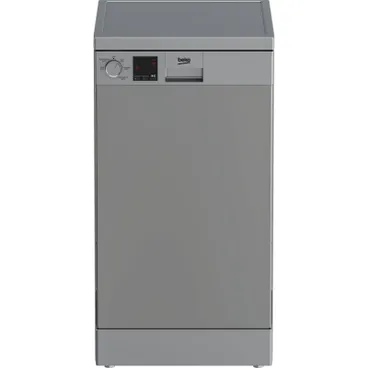 Beko Digital Dishwasher 10 Place Settings 5 Programs Silver - DVS05020S