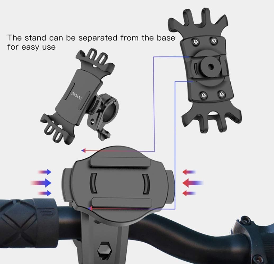 Yesido C66 Universal 360 Degree Rotation Adjustable Bicycle Phone Holder