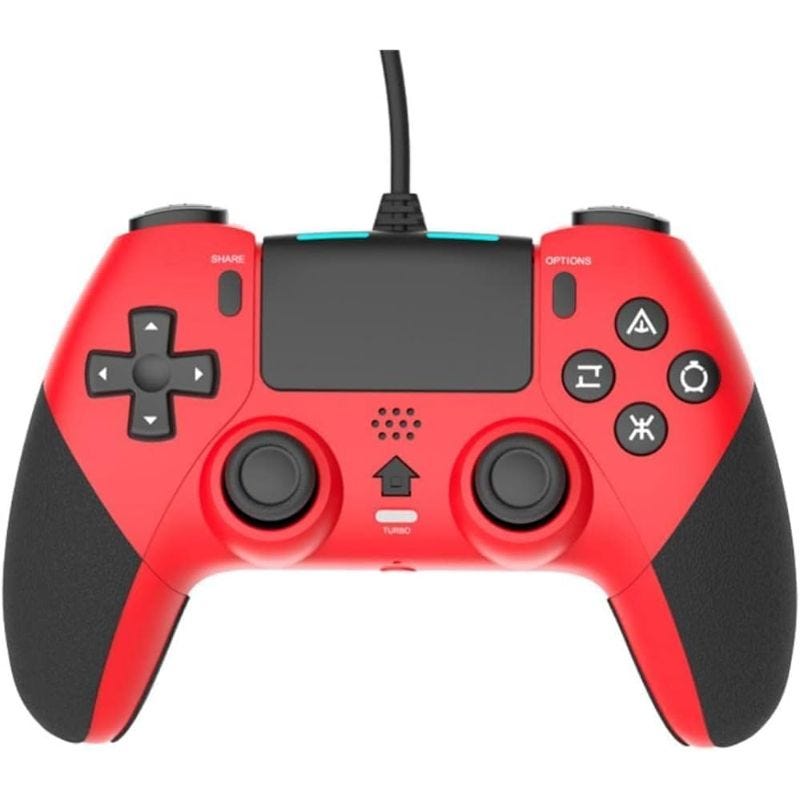 Cougar Wired Game Controller For PlayStation 4, Red - T-29