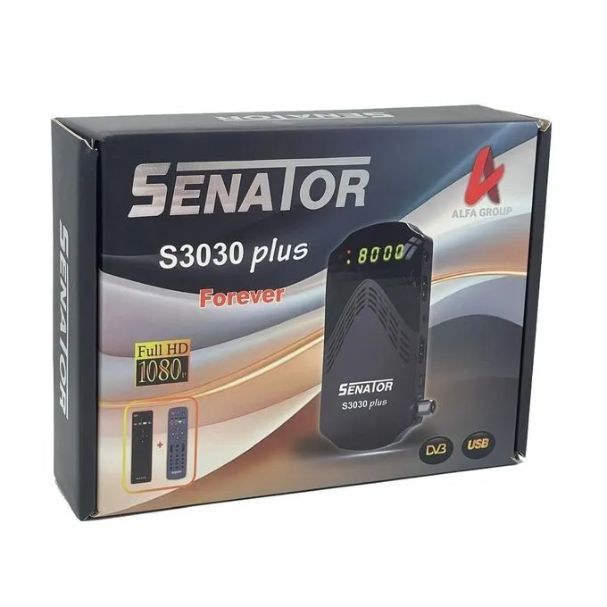 Sentor Jool Mini Senator FHD Mini Receiver, Black - S3030 Plus