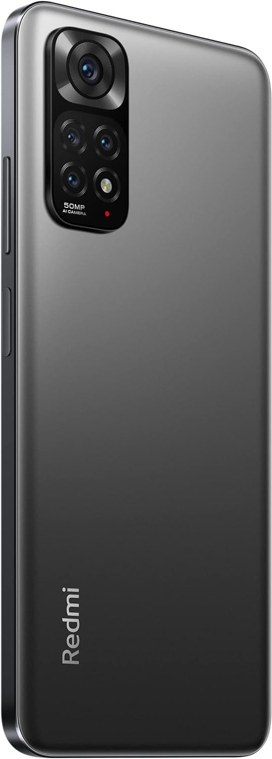Xiaomi Redmi Note 11 Dual SIM, 128GB, 6GB RAM, 4G LTE - Graphite Grey