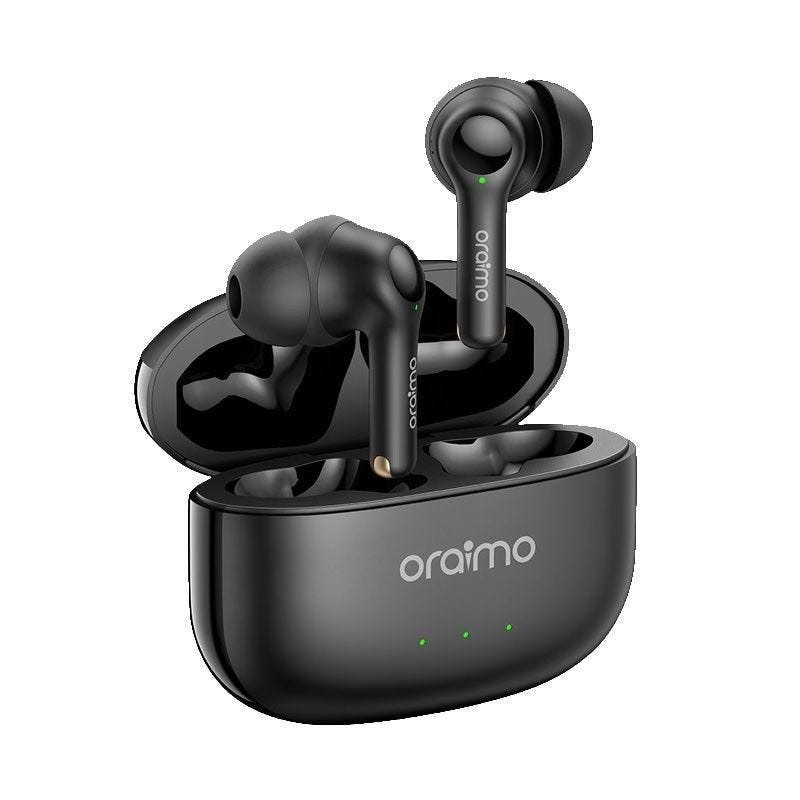 Oraimo FreePods 3C Wireless In-Ear Earbuds Noise Cancellation Up to 36 Hours Black- OEB-E104DC