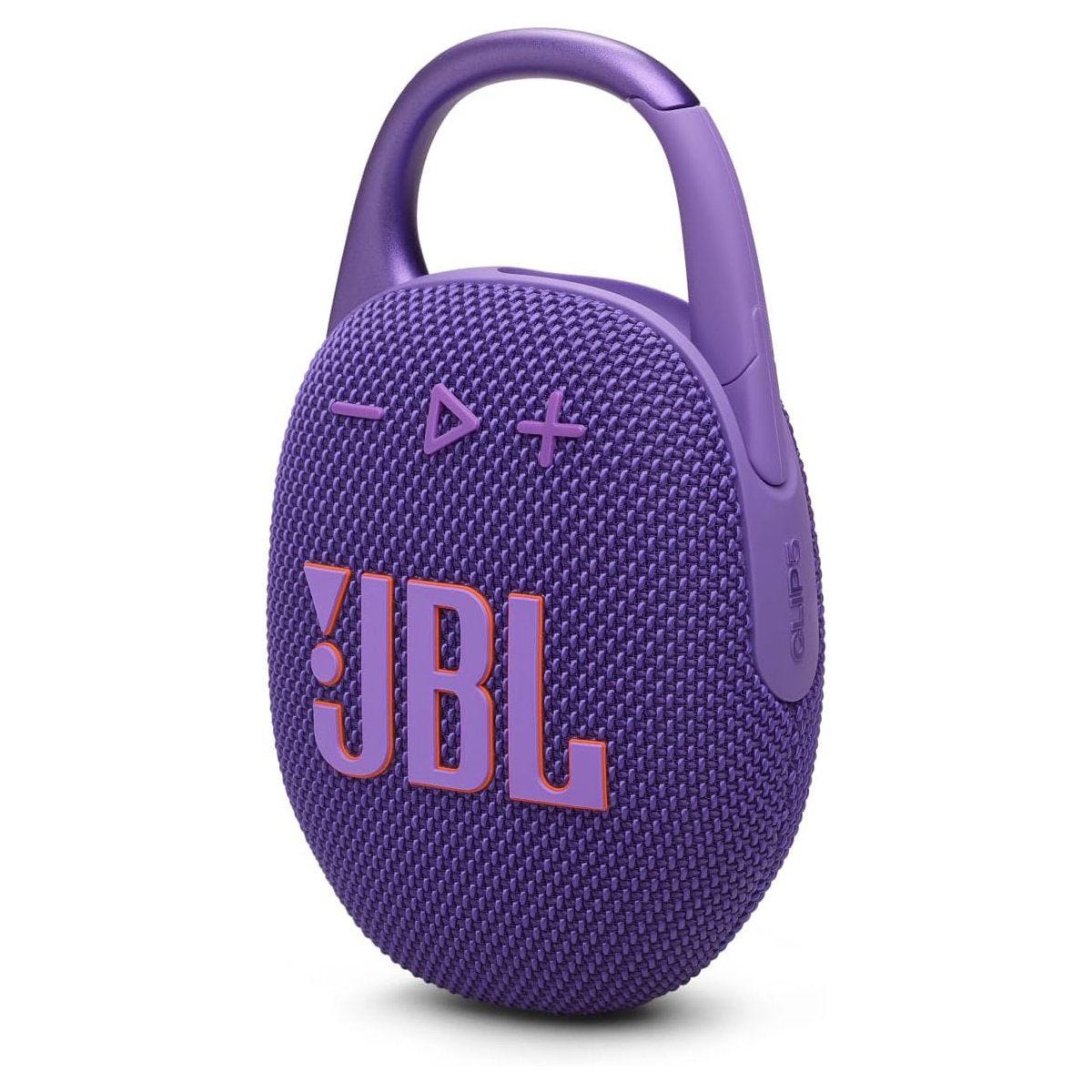 JBL Clip 5 Porable Bluetooth Speaker Up to 20 Hours Purple - JBLCLIP5PUR