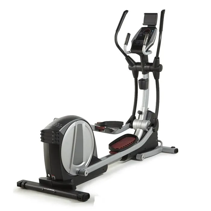 Proform Smart Strider Elliptical Machine, 125 Kg, Black Silver - 695 CSE