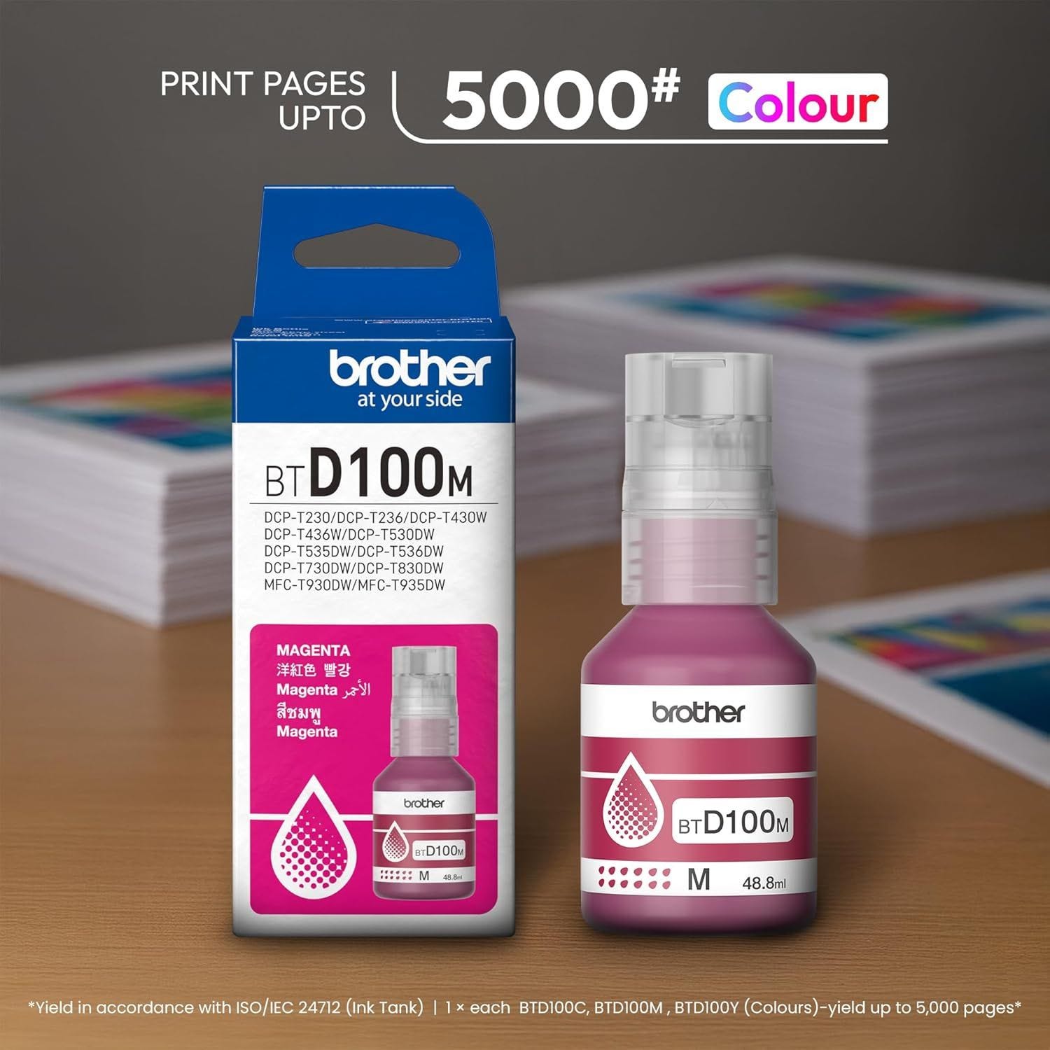 Brother ink bottle BTD100M