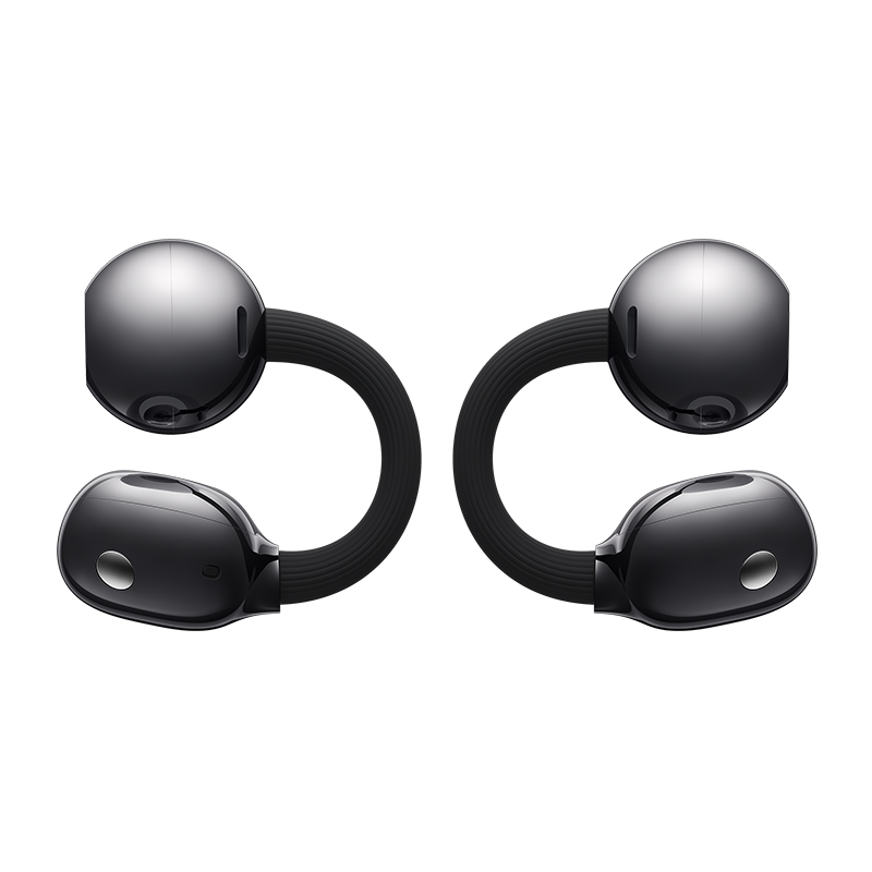 Huawei FreeClip 2 In-Ear Earbuds, Up to 38 Hours - Black