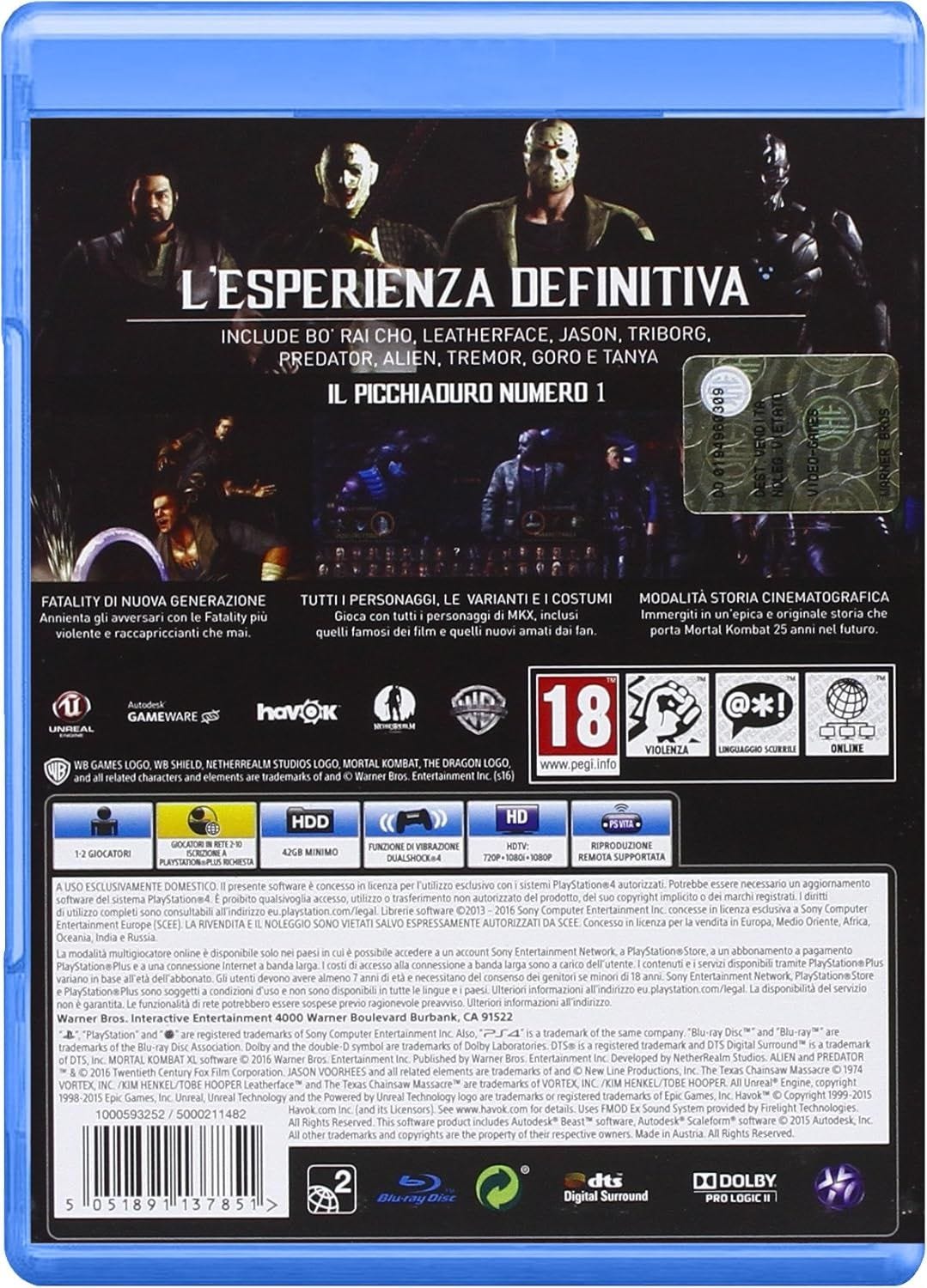 Warner Bros. Games Mortal Kombat XL