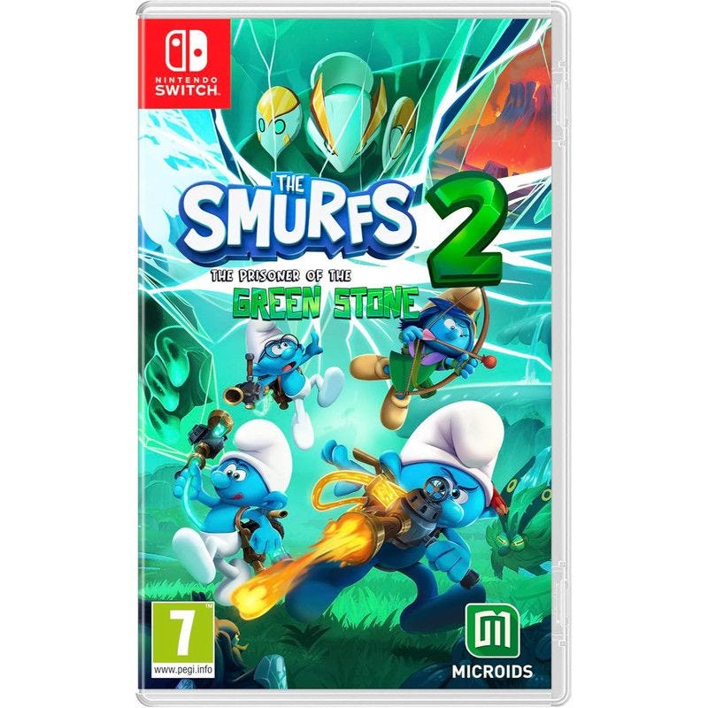 لعبة The Smurfs 2 The Prisoner of the Green Stone ميكرويدز لنينتيندو سويتش