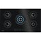 Zanussi Built In Gas Hob 5 Bruner 90 cm Glass Black - ZGO98520BA