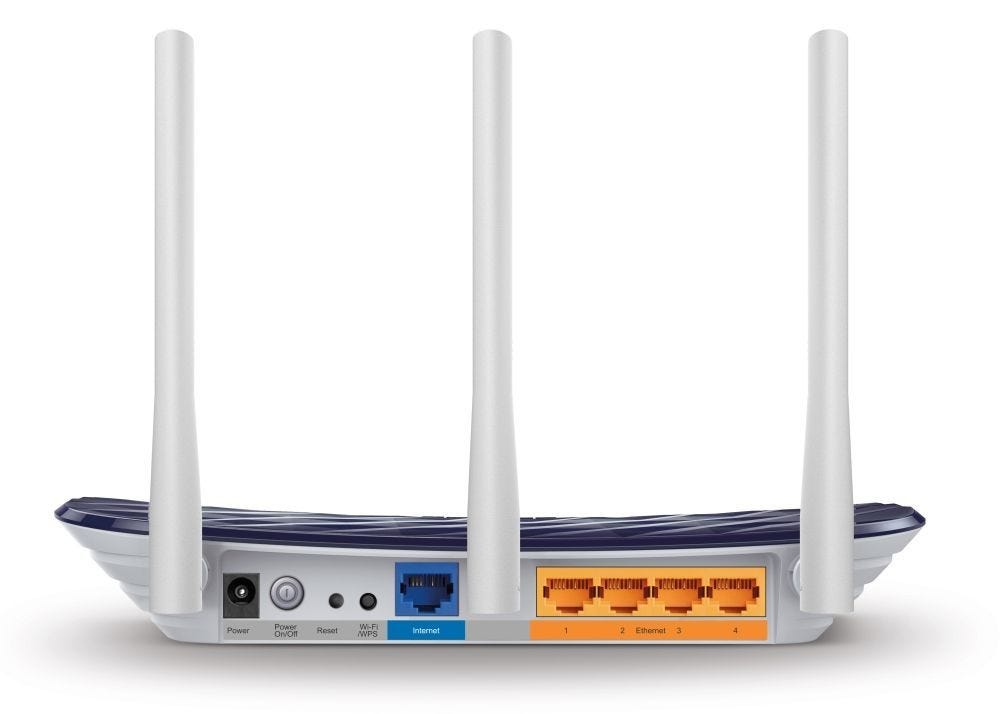 TP-Link Archer C20 AC750 Dual-Band Router (Blue)