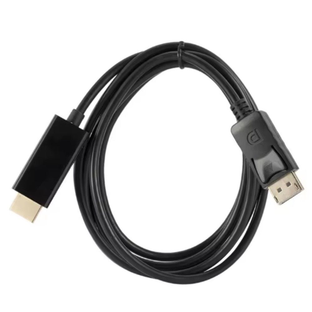 DisplayPort to HDMI Adapter Cable 1.8m, 1080P - Black