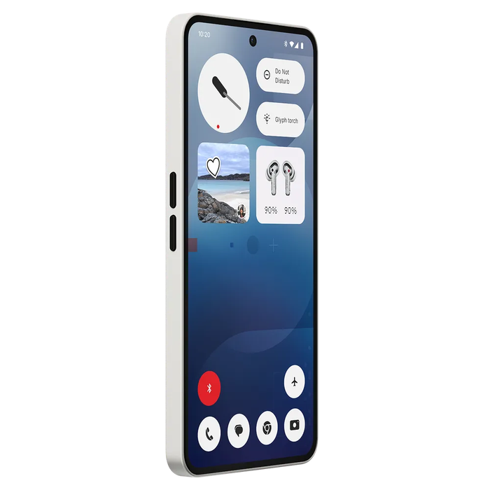 Nothing Phone (3a) Dual SIM, 256GB, 12GB RAM, 5G - White