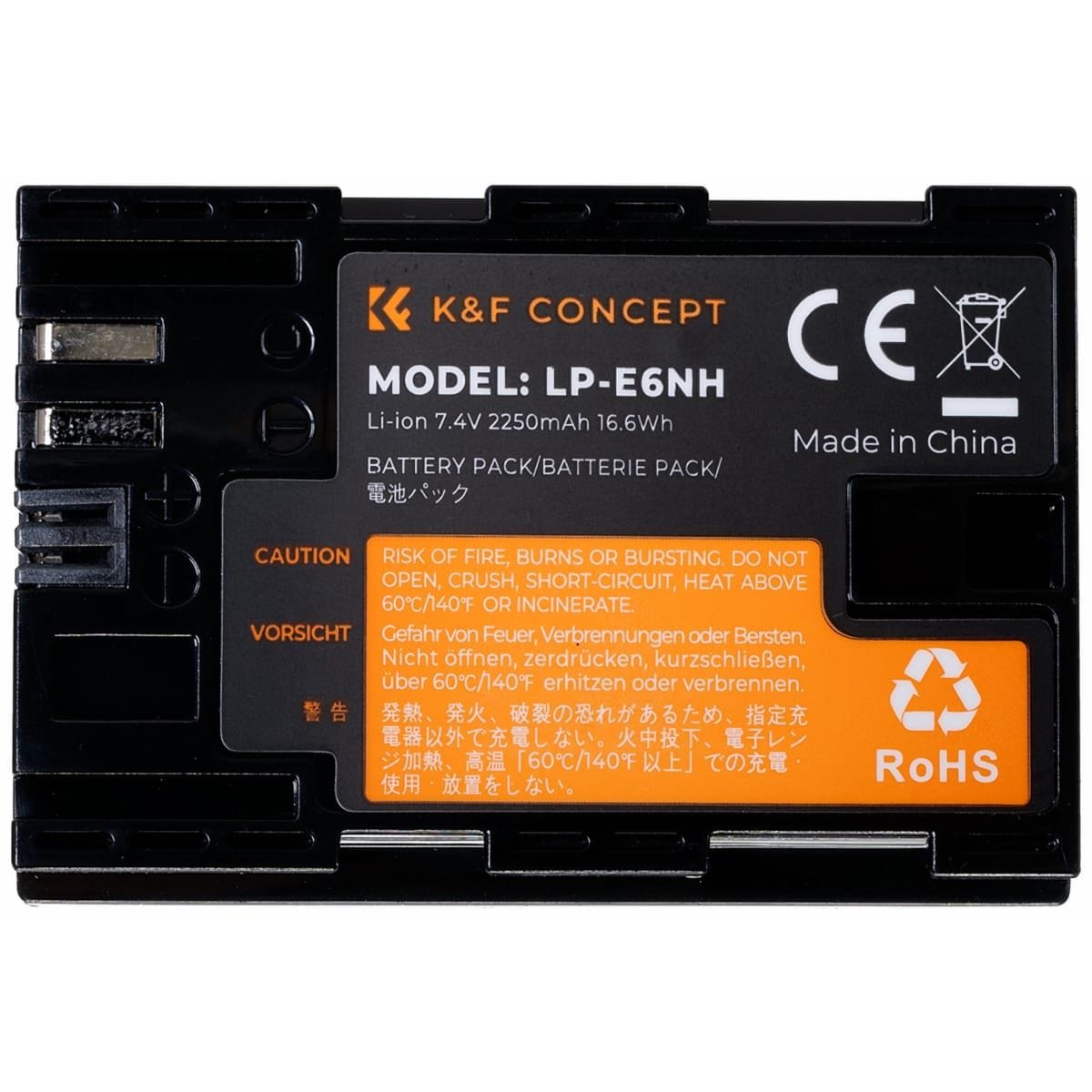 K&F li-ion camera battery