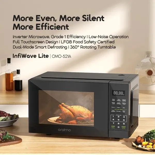 Oraimo Inverter Oraimo InfiWave Lite Digital Microwave Oven, Inverter, 23 Liter, 700 ...