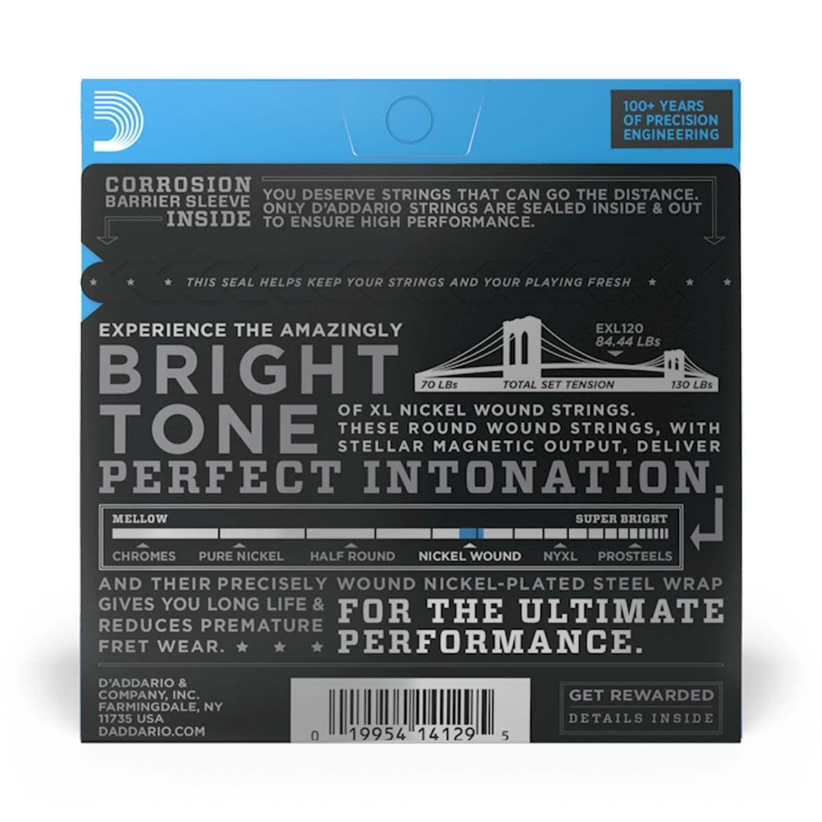 D’Addario EXL120 XL