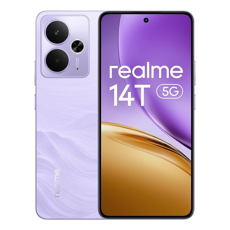 Realme 14T Dual SIM 256GB 8GB RAM 5G - Lightning Purple