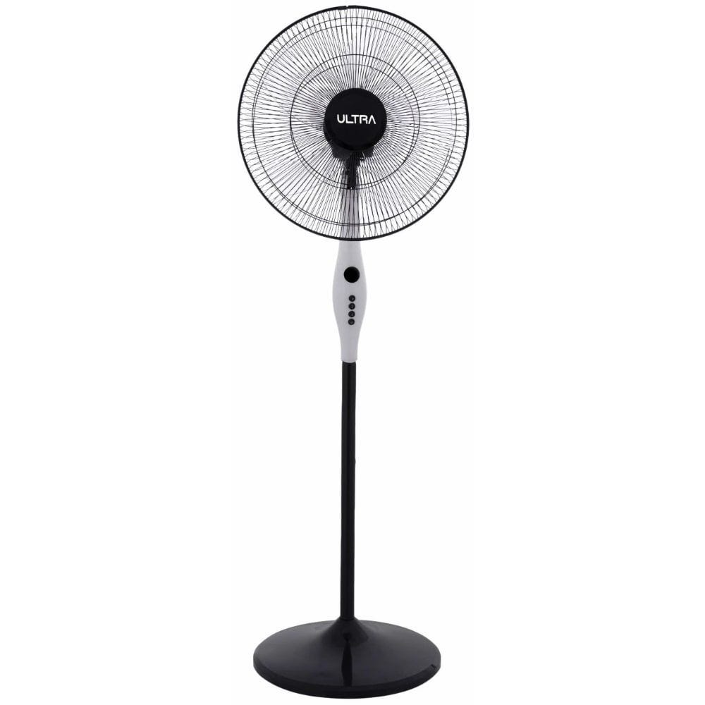 Wea Fans ULTRA Stand Fan, 18 Inch, Black White - UFS18E1