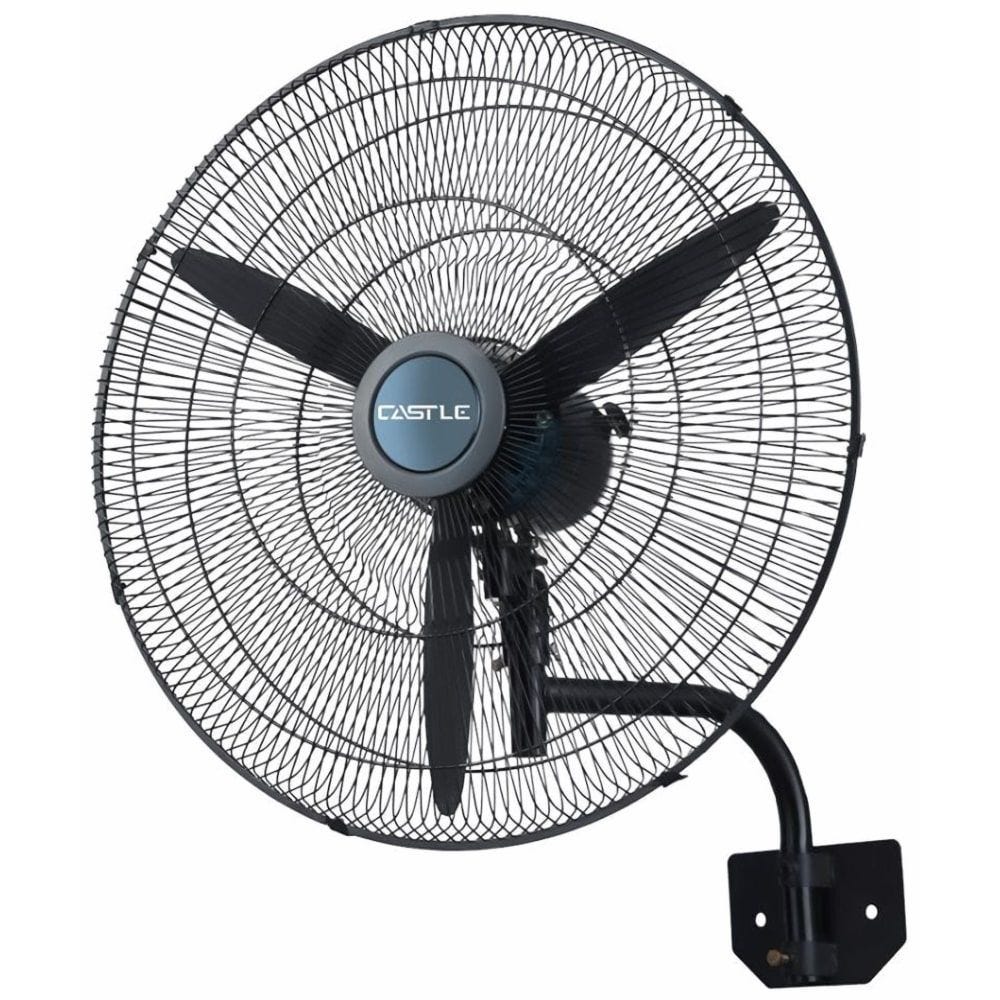 Castle Wall Mount Fan, 30 Inch, Black - FAW 5030 N