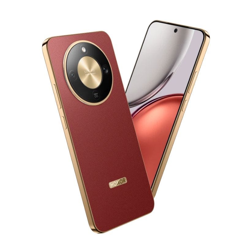 Honor X9d (8GB RAM, Reddish Brown, with Choice Earbuds X 7 E Active)