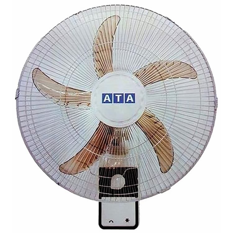 ATA Wall Mount Fan, 18 Inch, Black Gold - JHLWF18