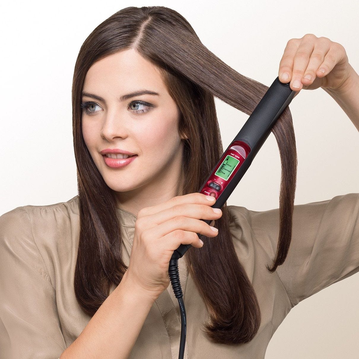 Braun Satin Hair 7 Hair Straightener With Color Saver And Iontec Technology , Black - St750 Braun Satin Hair 7 Hair Straightener With Color Saver And Iontec Technology , Black - St750