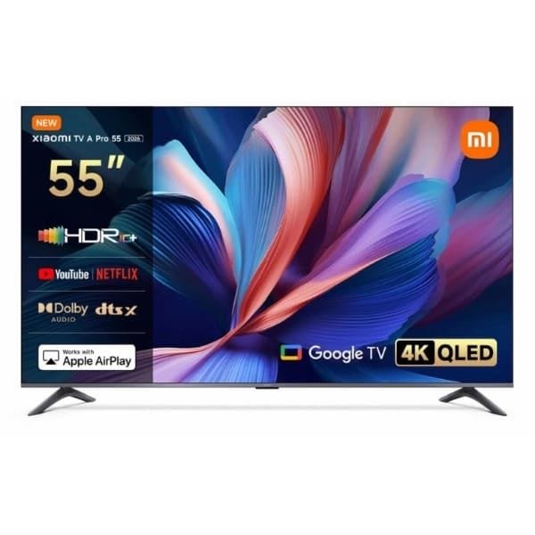 Xiaomi 55インチ 4K ULTRA-HD テレビ A Pro Xiaomi A Pro 55 Inch 4k UHD Smart QLED TV with Built In Receiver