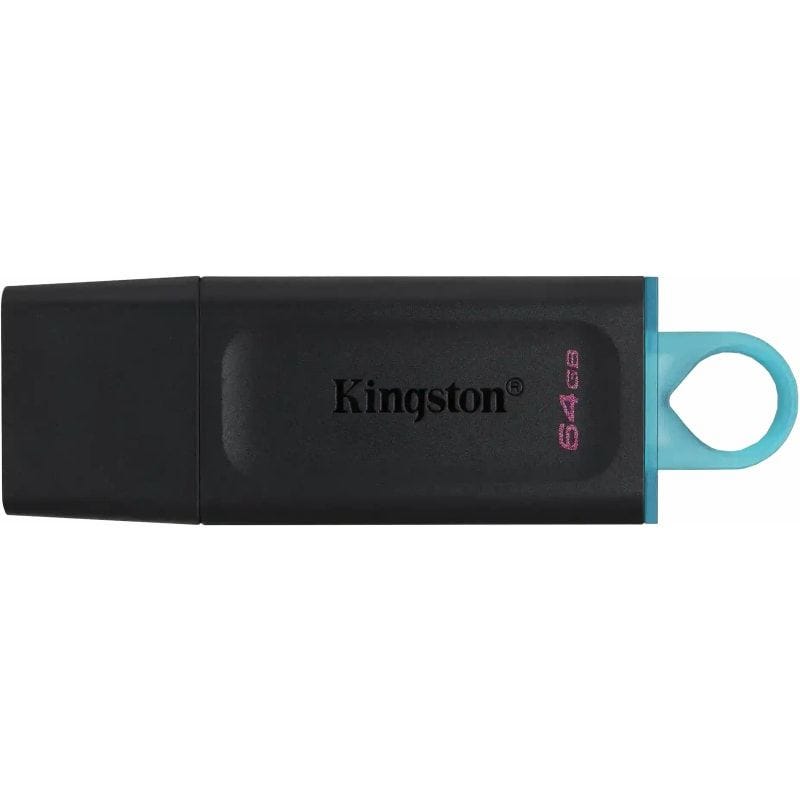 KINGSTON Datatraveler Exodia Flash Drive (64GB, Light Blue)