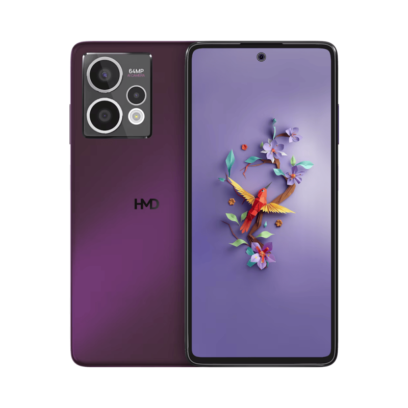HMD Crest Max Dual SIM 256GB 8GB RAM 5G - Purple