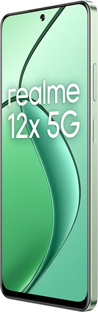 Realme 12X Dual SIM, 128 GB, 6 GB RAM, 5G - Feather Green