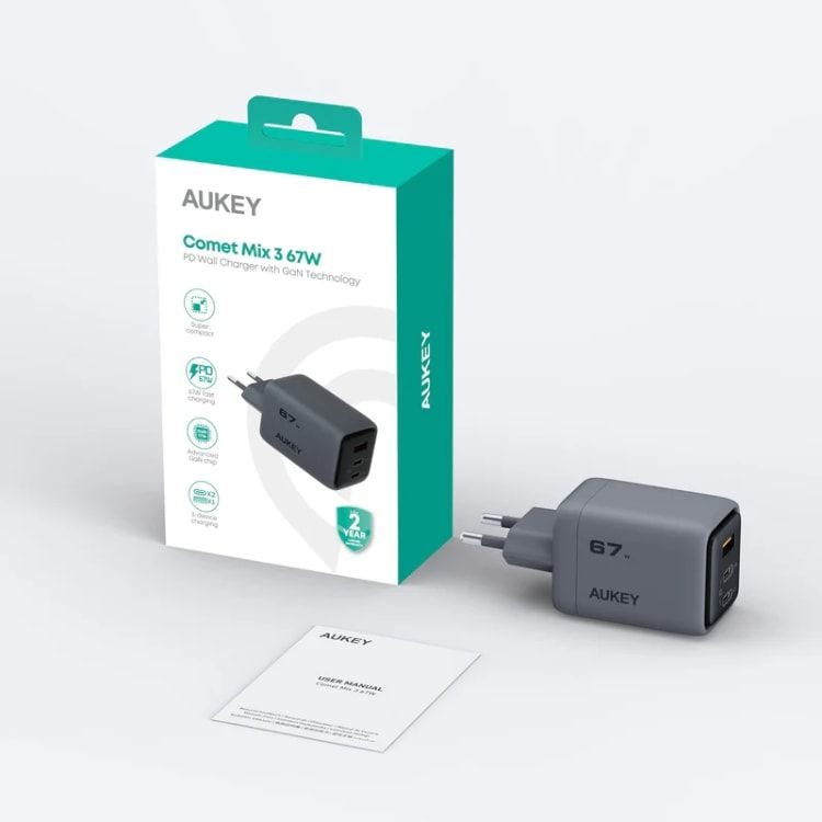 AUKEY Comet Mix 3 USB-A + USB-C Adapter