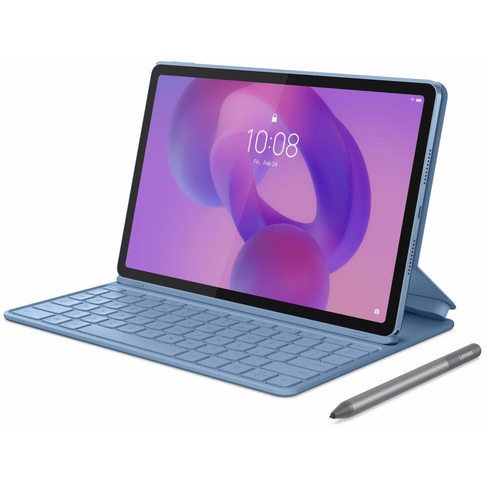 Lenovo Idea Tab (128GB, 8GB RAM, Wi-Fi, Polar Blue, with Folio Case + Pen)