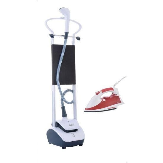 Black And Decker Garment Steamer 2000Watt Black GST2000PR